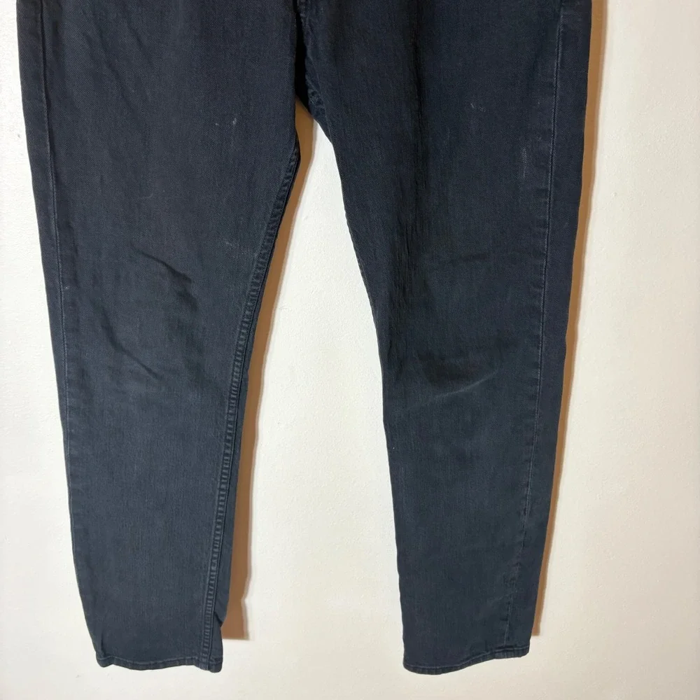 Levi Strauss 511 Regular‎ Fit Black Denim Jeans Men's Size 32x30